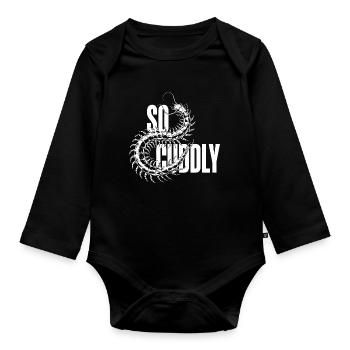 J’adore Scolopender - Body Bébé bio manches longues - noir - Devant