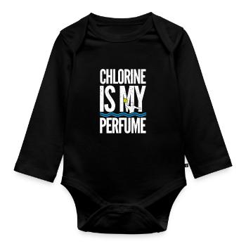 Water Polo Water Polo Water Polo Sport Gift - Organic Longsleeve Baby Bodysuit - black - Front