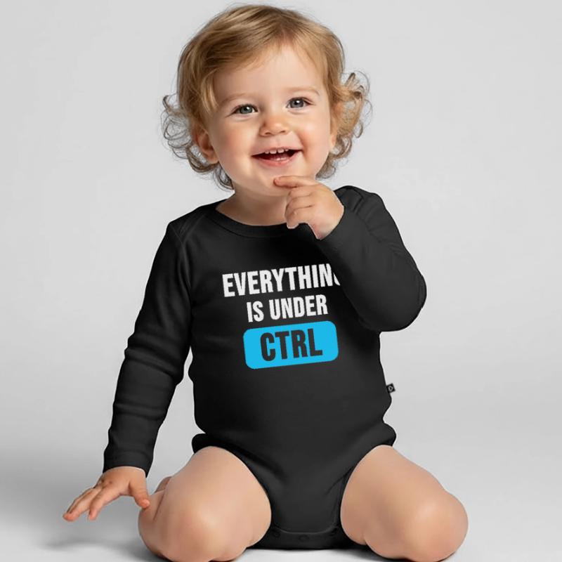 System Admin Administrator Computer Geschenk Baby Bio-Langarm-Body