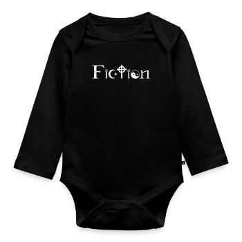 Atheist Agnostiker Atheismus Skeptiker Geschenk - Baby Bio-Langarm-Body - Schwarz - Vorne
