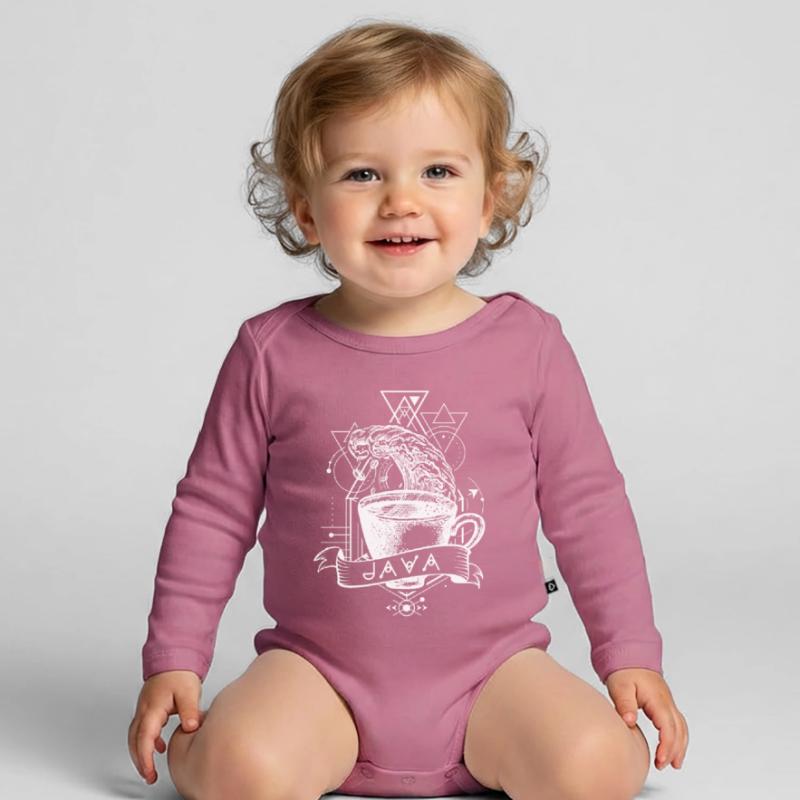 Langage de programmation Java Body Bébé bio manches longues