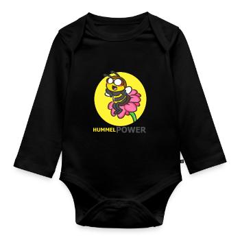 HUMMEL - Baby Bio-Langarm-Body - Schwarz - Vorne