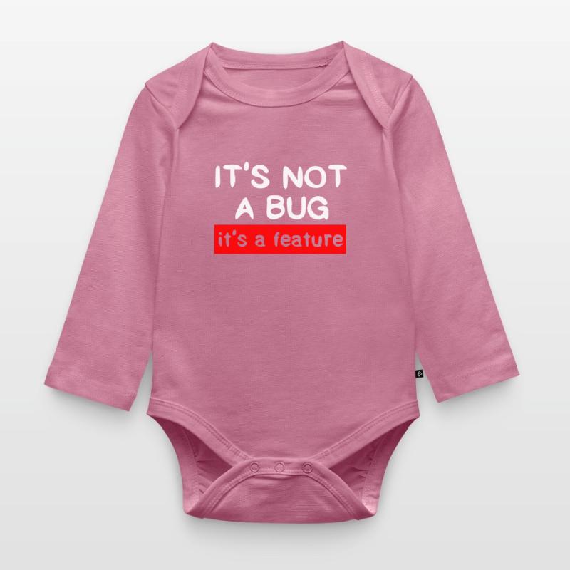 Programmer - Coder - Hacker - IT Organic Longsleeve Baby Bodysuit