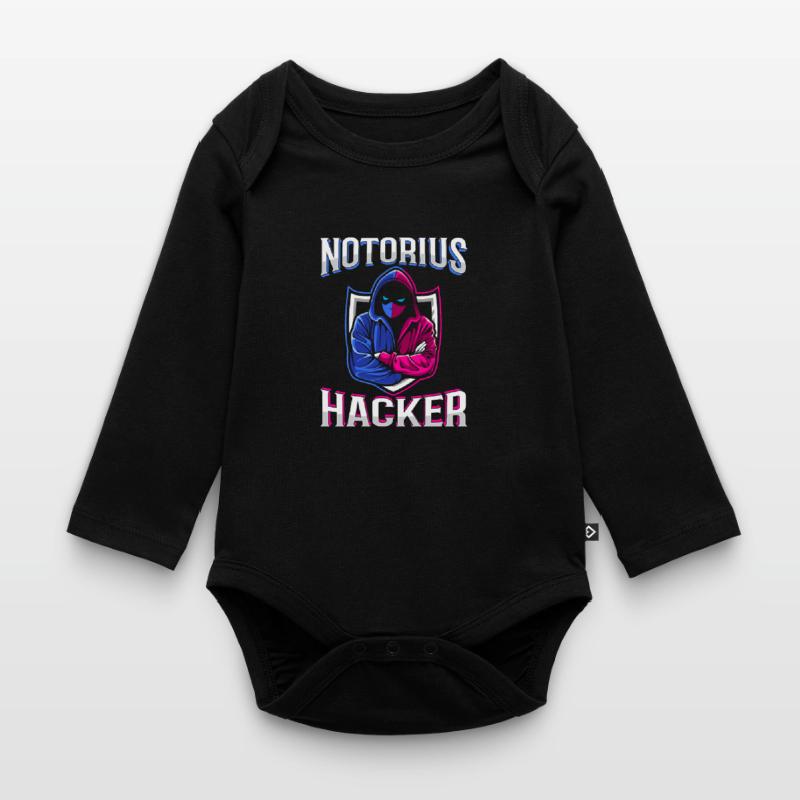 Programmierer Coder Software Entwickler Baby Bio-Langarm-Body