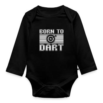 Dard - Body Bébé bio manches longues - noir - Devant