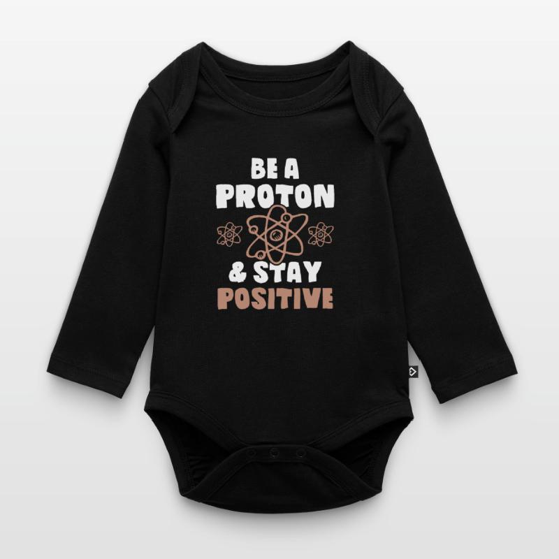 atom Science Organic Longsleeve Baby Bodysuit