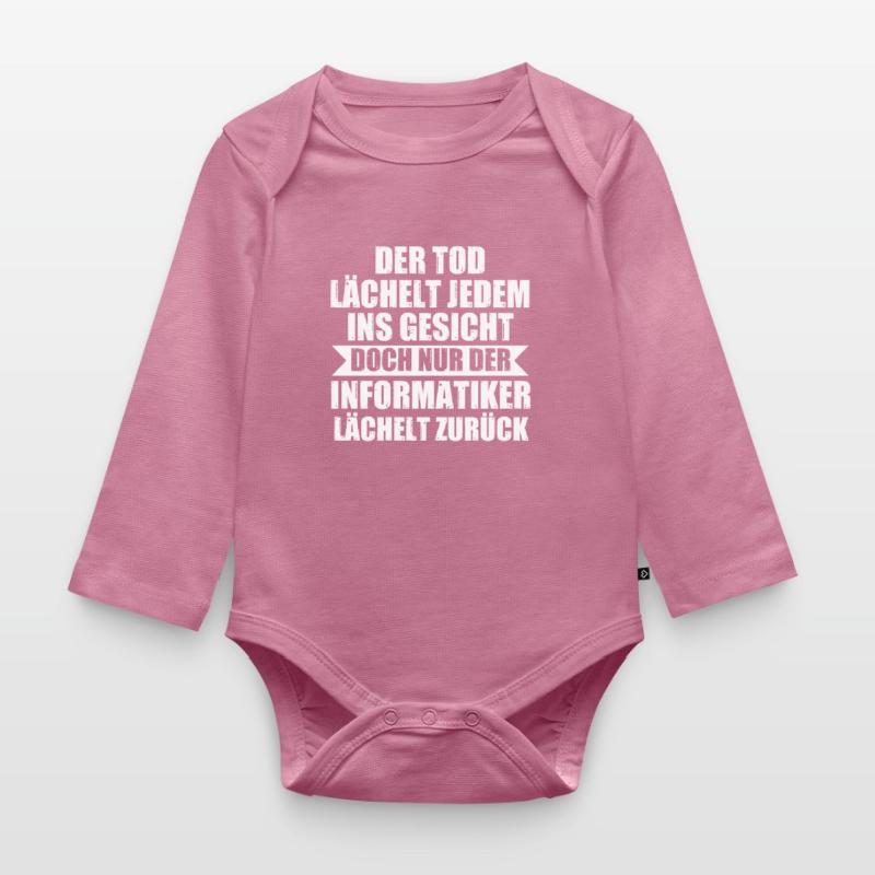 Programmieren Codieren Programmierer Geschenk Baby Bio-Langarm-Body