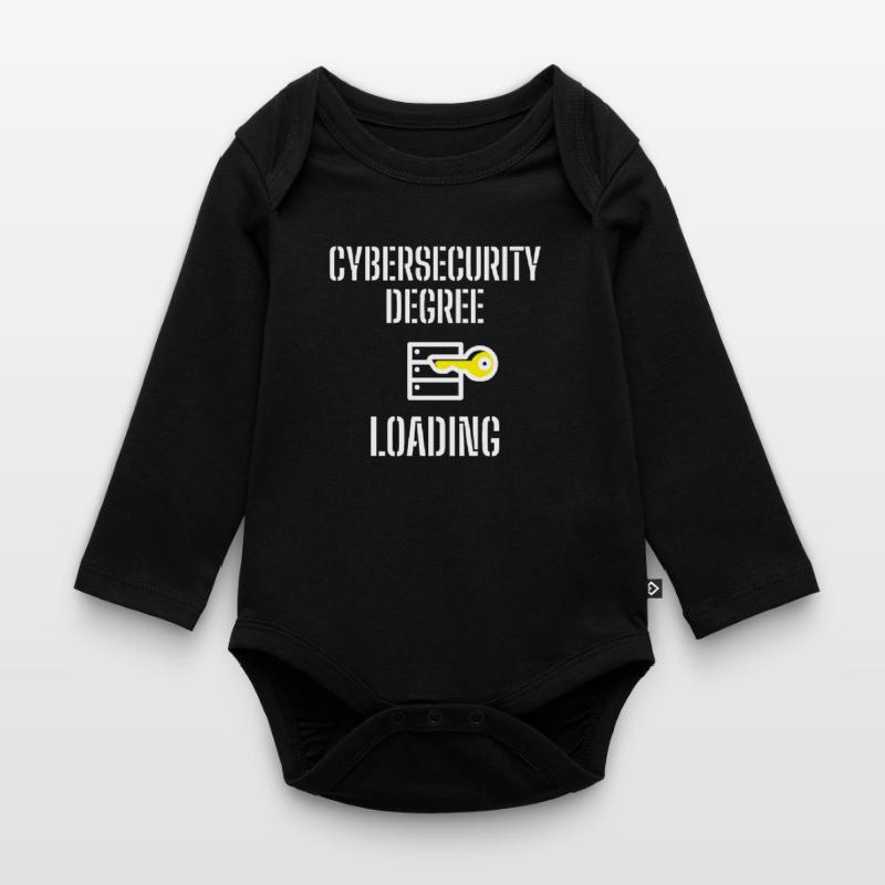 Cybersecurity - IT Security Computer Scientists Organic Longsleeve Baby Bodysuit
