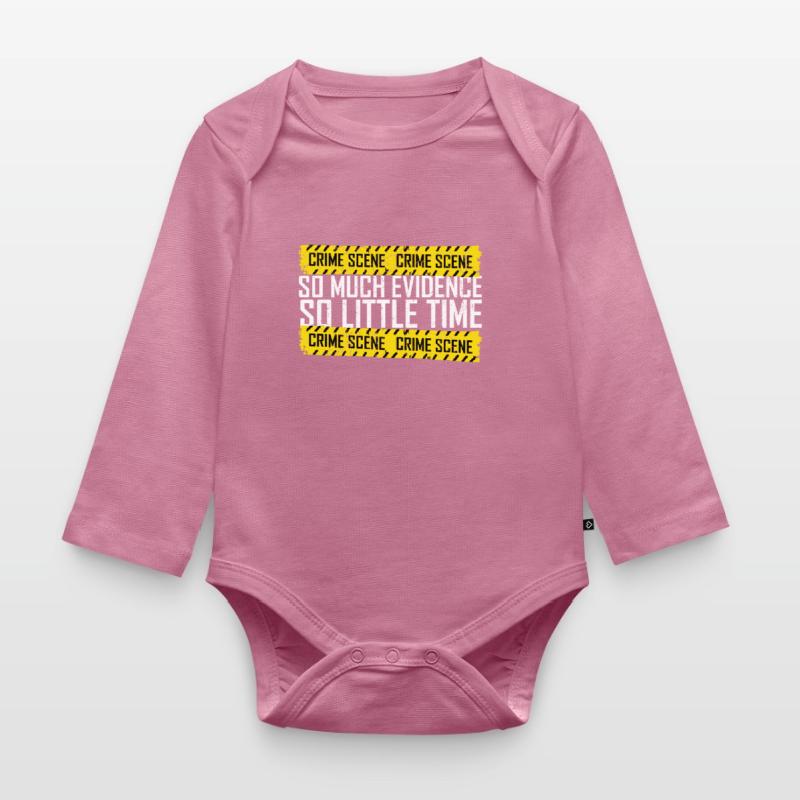 Forensics Forensic Scientist Forensic Science Organic Longsleeve Baby Bodysuit