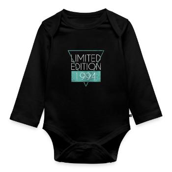Édition limitée 1994 - Body Bébé bio manches longues - noir - Devant