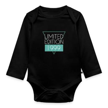 Édition limitée 1999 - Body Bébé bio manches longues - noir - Devant