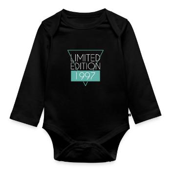Édition limitée 1997 - Body Bébé bio manches longues - noir - Devant