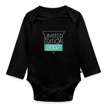 Limited Edition 2007 - Baby Bio-Langarm-Body - Schwarz - Vorne