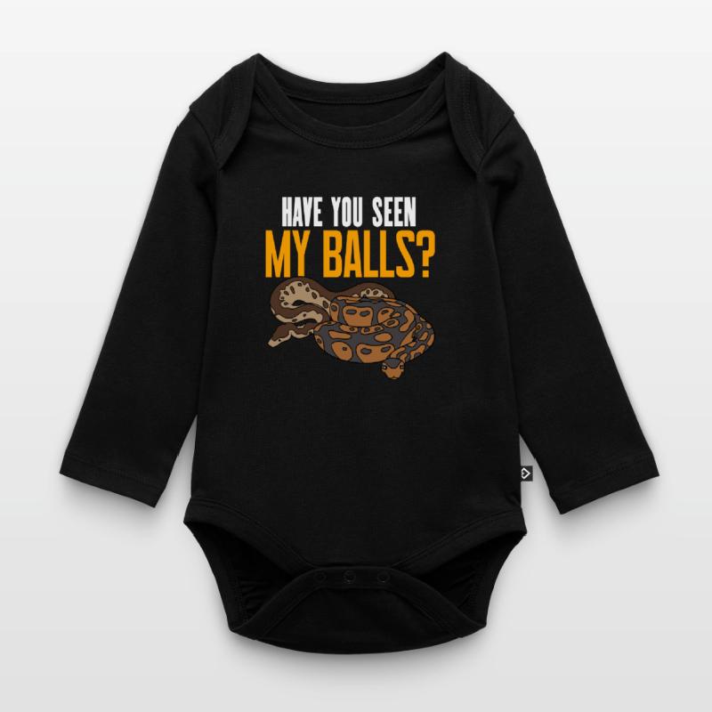 Kugelpython Schlange Baby Bio-Langarm-Body