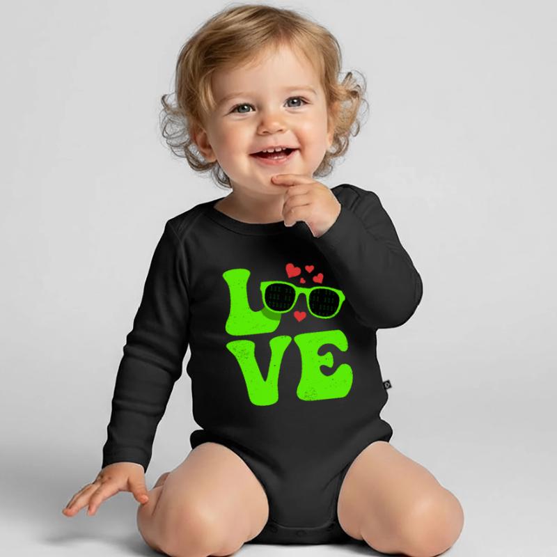 Codage Codage Programmeur codeur Body Bébé bio manches longues