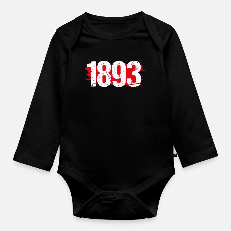 Stuttgart 1893 - Baby Bio-Langarm-Body - Schwarz