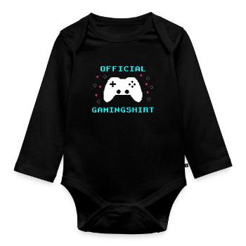 Gamer's Paradise: Game Without Limits - Organic Longsleeve Baby Bodysuit - black - Front