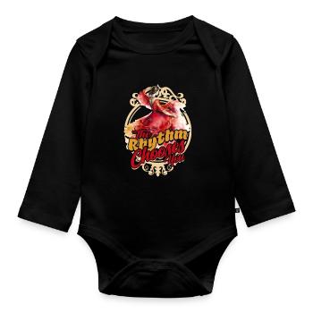 Flamenco Le rythme vous choisit - Body Bébé bio manches longues - noir - Devant