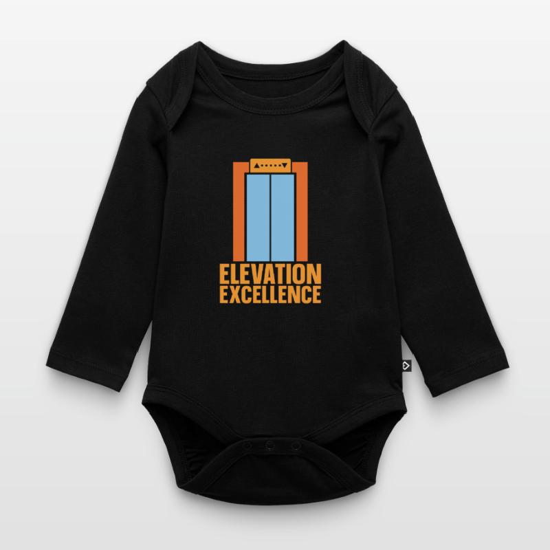 Elevator Elevator Organic Longsleeve Baby Bodysuit