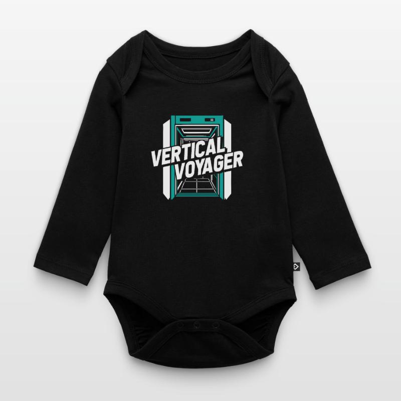 Elevator Elevator Organic Longsleeve Baby Bodysuit