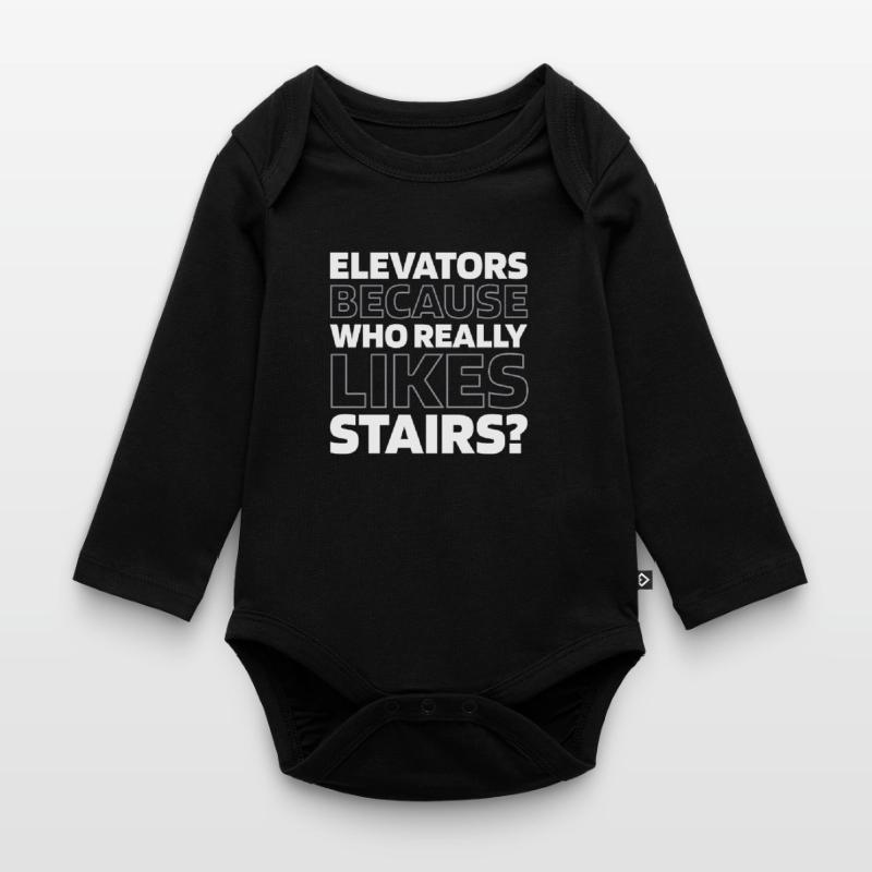 Elevator Elevator Organic Longsleeve Baby Bodysuit
