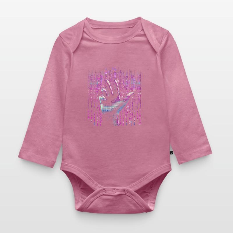 Programmierer Programmieren Informatik Baby Bio-Langarm-Body