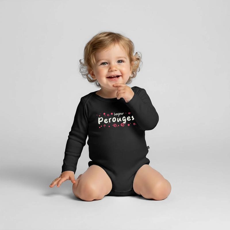 Body Bébé bio manches longues