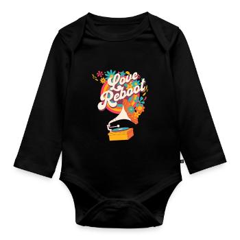 Break Up Divorce Quotes New Start Motivational - Baby Bio-Langarm-Body - Schwarz - Vorne
