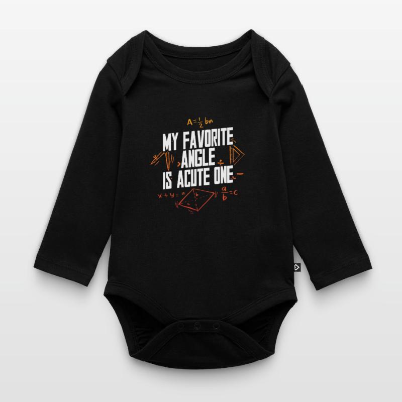 Math Math Math Teacher Math Teacher Organic Longsleeve Baby Bodysuit