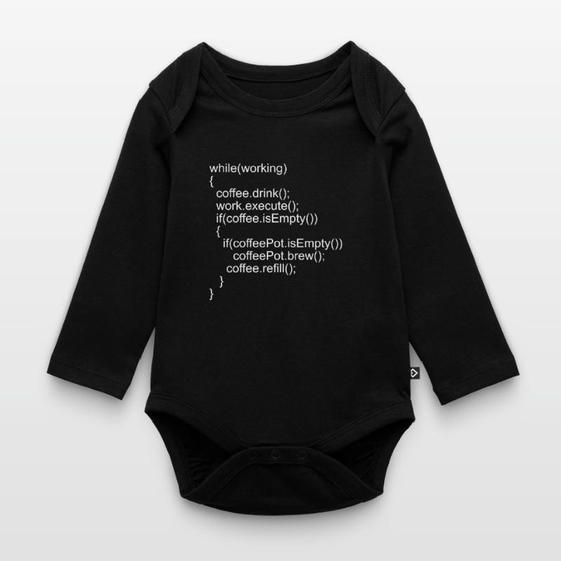 Code source Code du programme pour les programmeurs Body Bébé bio manches longues
