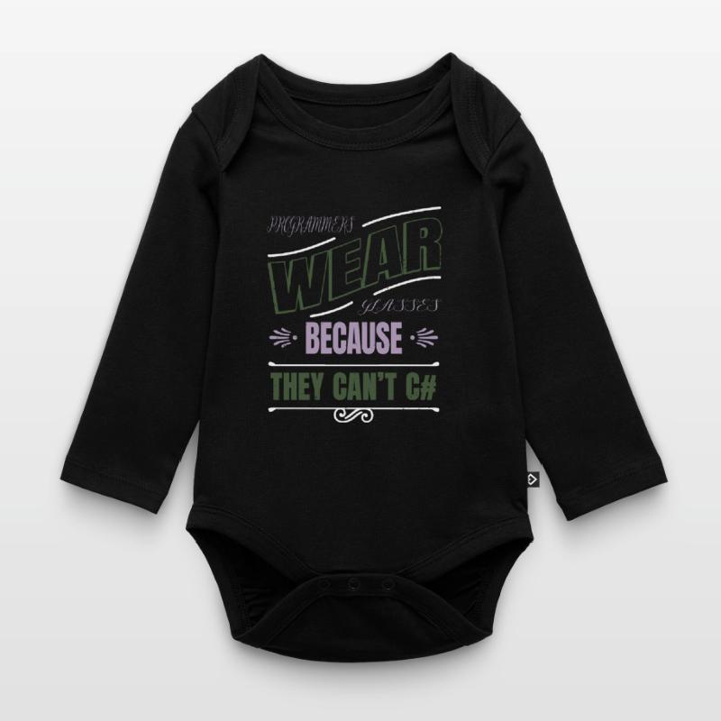 Fullstack Developer Birthday Statement quote Organic Longsleeve Baby Bodysuit