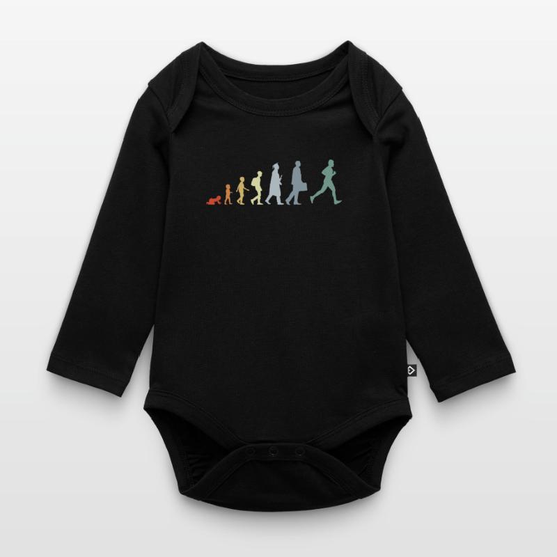 Runner Evolution Organic Longsleeve Baby Bodysuit