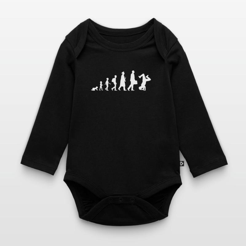 Évolution du breakdance Body Bébé bio manches longues