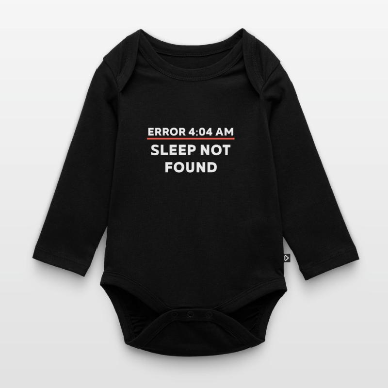 Funny Programming Programmers Developers Coders Organic Longsleeve Baby Bodysuit