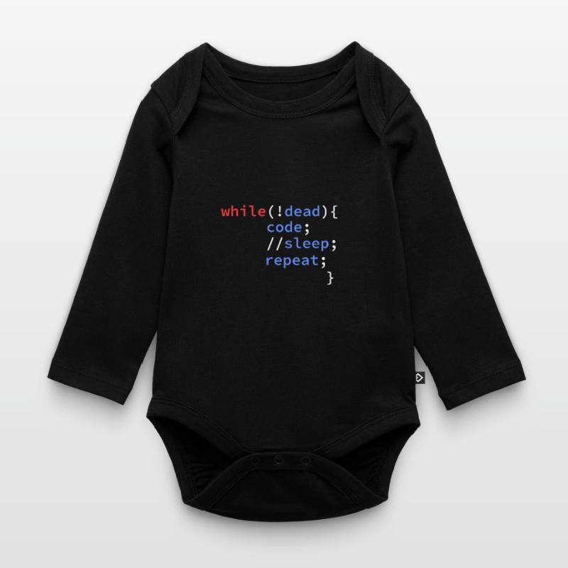 informatik entwickler coding programmierer Baby Bio-Langarm-Body