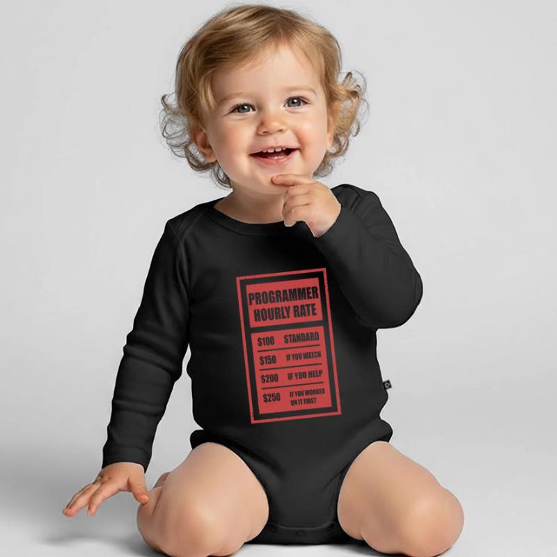 Programmeur programmeur horaire Body Bébé bio manches longues