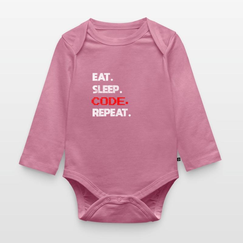 Coder programmer Organic Longsleeve Baby Bodysuit
