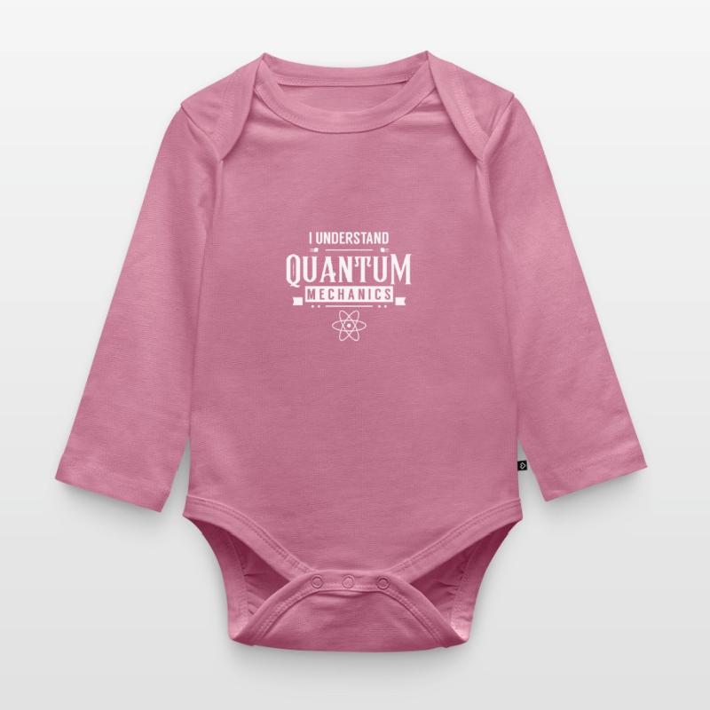 Student Physics Science Physicist Formula Organic Longsleeve Baby Bodysuit