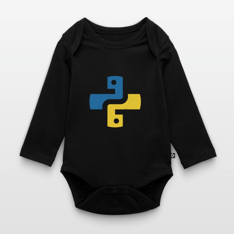 Langage de programmation Python Body Bébé bio manches longues