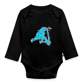 Scooter - Baby Bio-Langarm-Body - Schwarz - Vorne