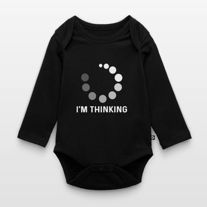Loading Im Thinking ProgrammiererLoading Im Thinki Organic Longsleeve Baby Bodysuit