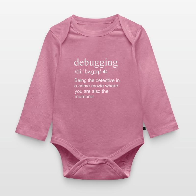 Debugging Definition Computer Phyton Programming Baby Bio-Langarm-Body