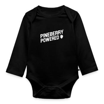 PINEBERRY - Baby Bio-Langarm-Body - Schwarz - Vorne