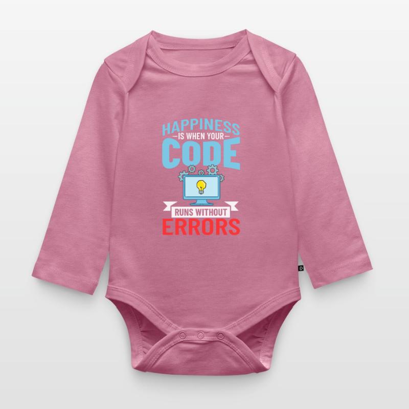 Software Development Software Developer Developer Organic Longsleeve Baby Bodysuit