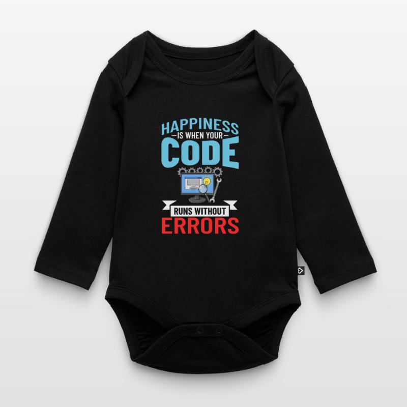 Software Development Software Developer Developer Organic Longsleeve Baby Bodysuit