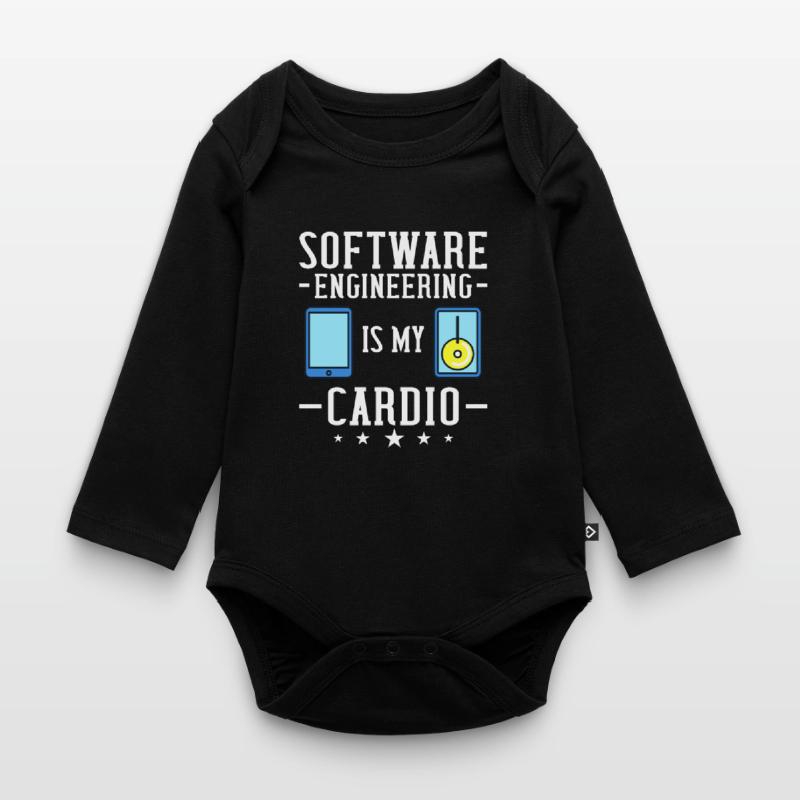 Software Engineering Softwaretechnik Ingenieur Baby Bio-Langarm-Body
