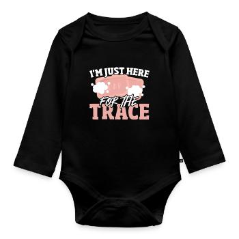 I'm Just Here For The Trace Soap Making Soap - Baby Bio-Langarm-Body - Schwarz - Vorne