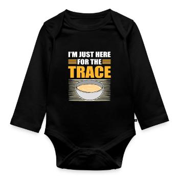 I'm Just Here For The Trace Soap Making Soap - Baby Bio-Langarm-Body - Schwarz - Vorne