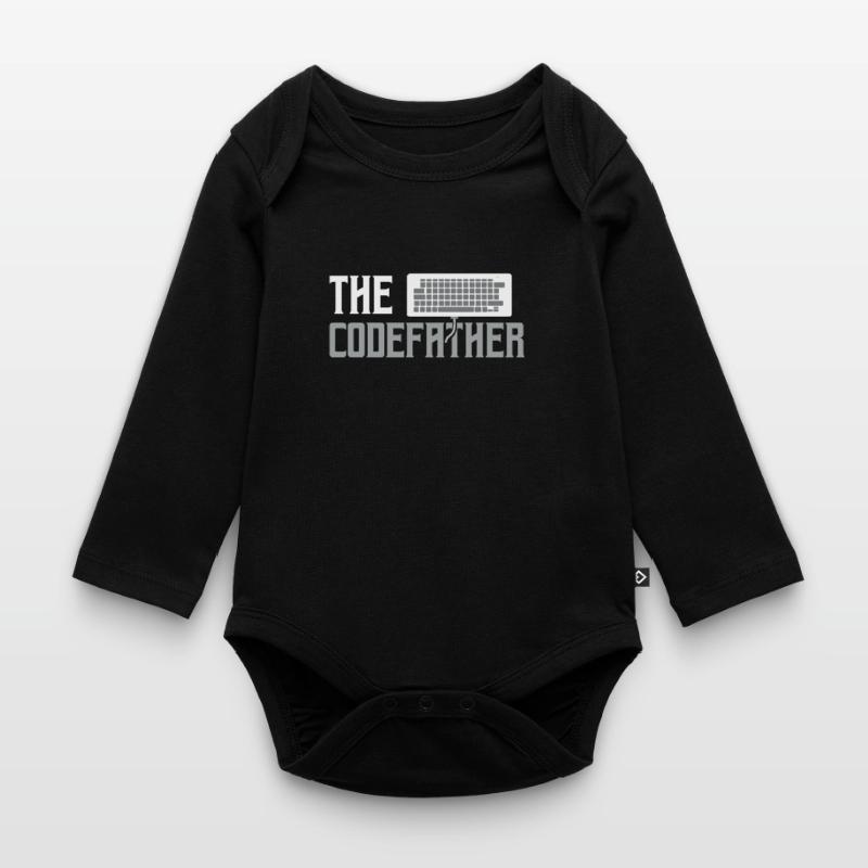Software Programming Developer Organic Longsleeve Baby Bodysuit