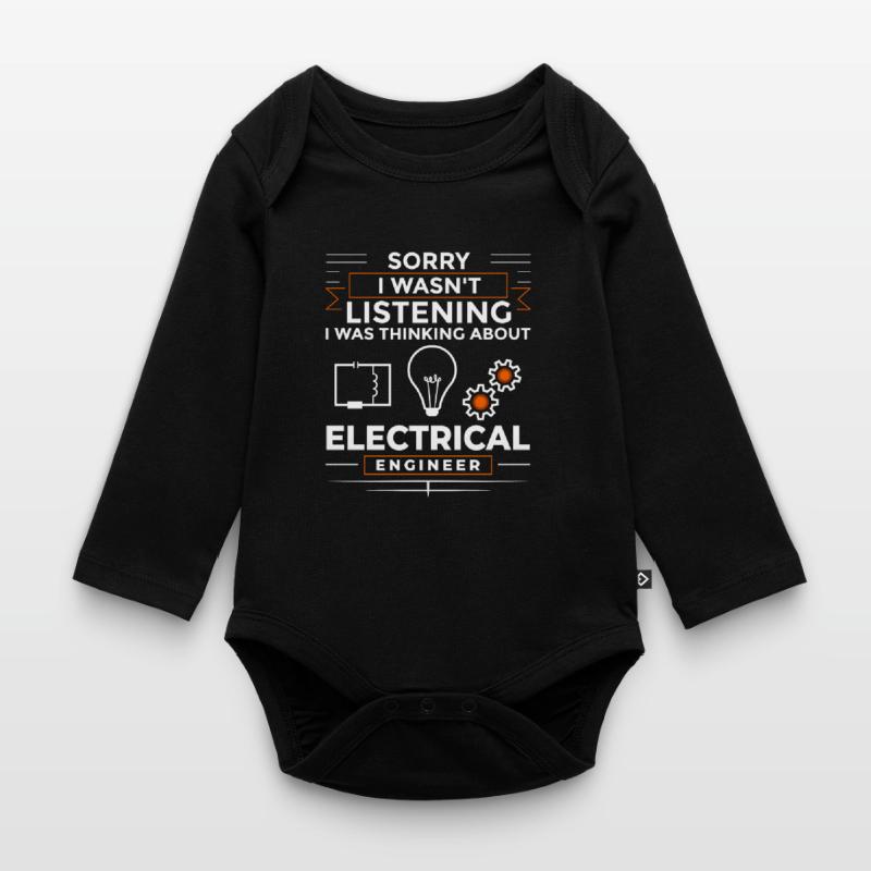 Electrical Engineering Engineer Research Development Organic Longsleeve Baby Bodysuit